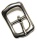 Islandschnalle messing vernickelt, 20mm